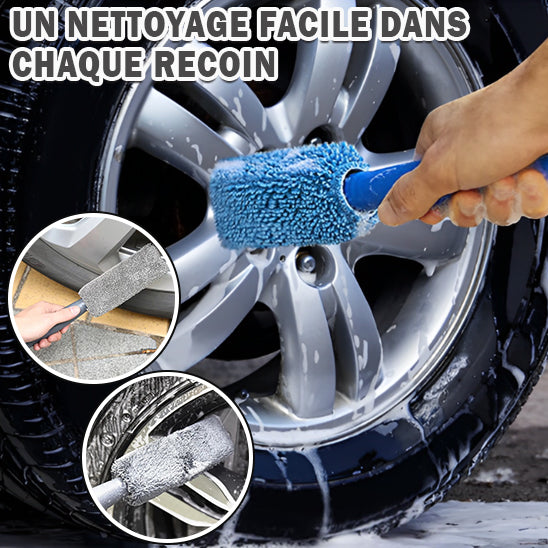 Brosse de lavage de roue - Cleanaumax