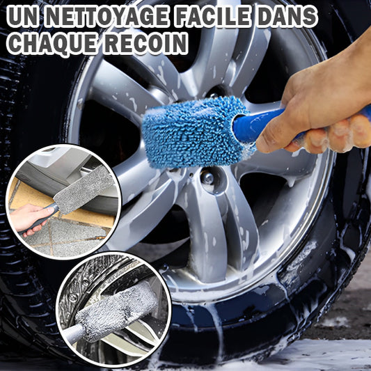 Brosse de lavage de roue - Cleanaumax