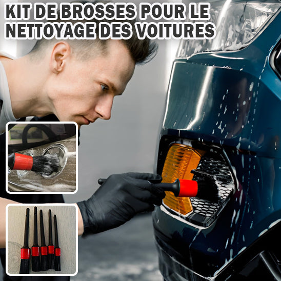 Kit de brosses de nettoyage - Cleanaumax