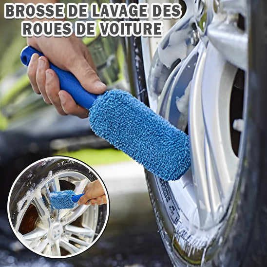 Brosse de lavage de roue - Cleanaumax